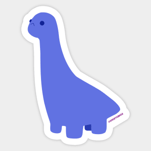 Dinosaur Brachiosaurus Sticker